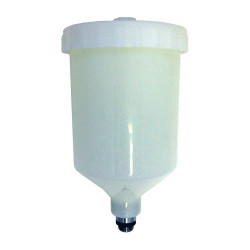 Бачок верхний 600мл для краскопультов PC-600GPB Auarita с наружной резьбой