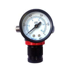 Манометр с регулятором давления AG-01 CP