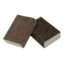 Абразивна губка 4-х стороння SMIRDEX середня, 100х70х25мм