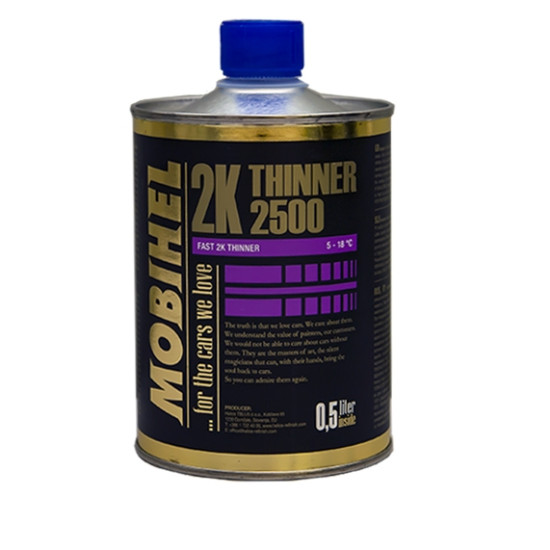 Розріджувач швидкий 2500 - для 2К матеріалів (бл.10%) Mobihel