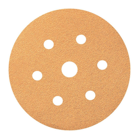 Коло шліфувальне Smirdex 820 Power Line абразивне, для сухого шліфування, діаметр 150 мм, 7 отворів, Р=150
