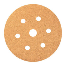 Коло шліфувальне Smirdex 820 Power Line абразивне, для сухого шліфування, діаметр 150 мм, 7 отворів, Р=220