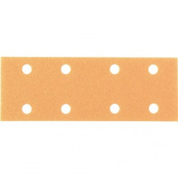 Шлифовальная бумага SMIRDEX в полосках  POWER LINE (820), 8 отверстий, 70*198 мм,P=80