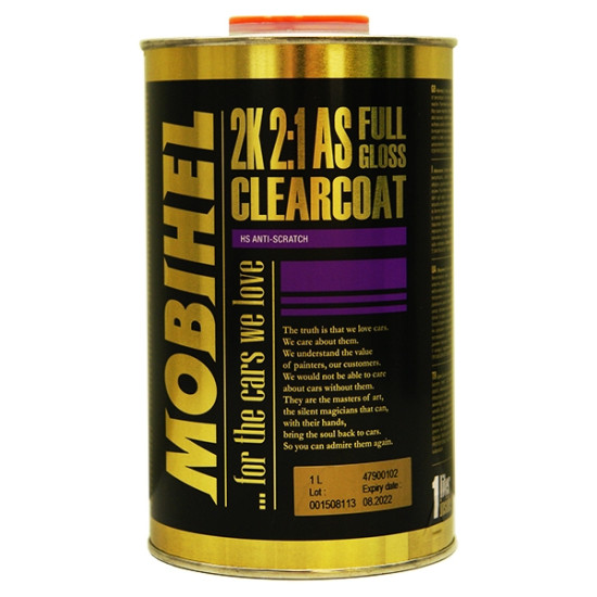 2K 2:1 акриловий лак FG Mobihel 1,0л