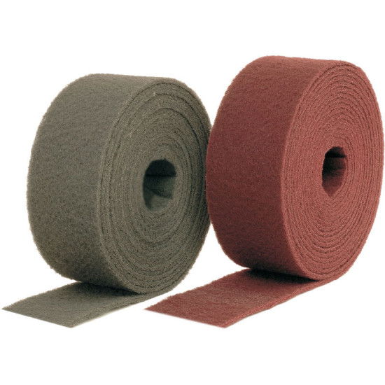 Абразивний волоконний матеріал SMIRDEX червоний Р320 рулон 115 мм х 10 м