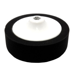 Круг полировальный 150x50мм, черный, M14, полумягкий, на платформе