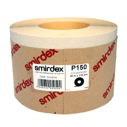 Наждачний папір Smirdex 510 White Line рулон білий 116ммх25м (50 м), Р=150