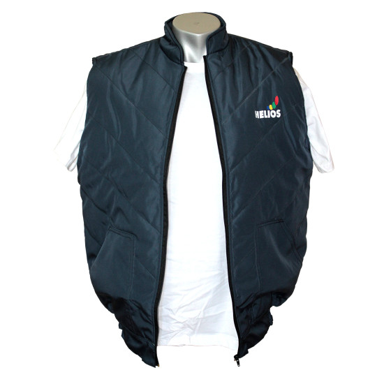 Жилет утепленный на молнии